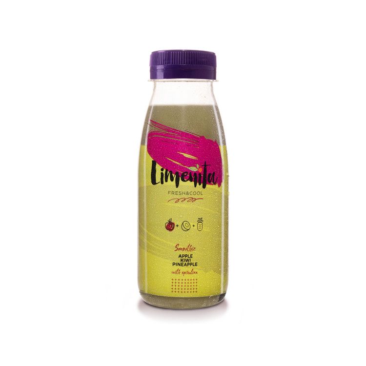LIMEÑITA Smoothie jablko, kivi, ananás 250ml - eDELIA.sk