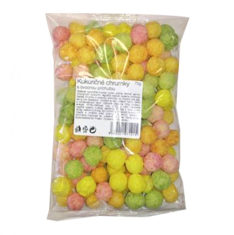 Ravita Chrumky kukurično ovocné 75 g
