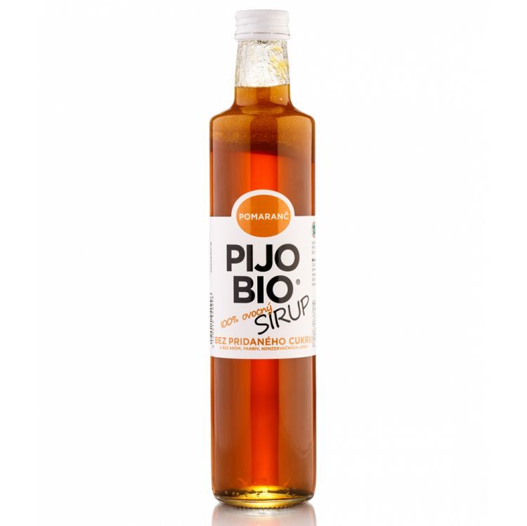 PIJO BIO Sirup Pomaranč 500 ml