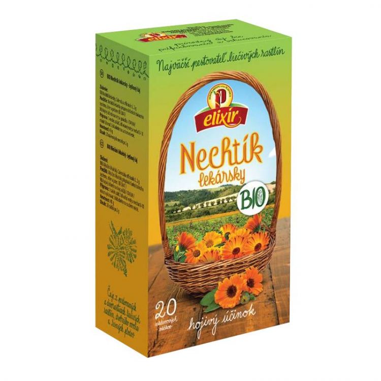 Agrokarpaty Nechtík lekársky - bylinný čaj BIO 40 g