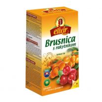 Agrokarpaty Elixír Brusnica s rakytníkom bylinný čaj, HB 30 g