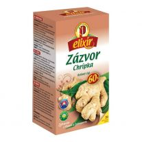 Agrokarpaty Elixír Zázvor 60% Chrípka bylinný čaj, HB 30 g