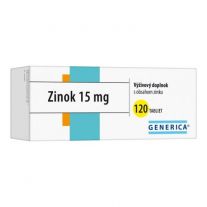GENERICA Zinok 15 mg 120 tabliet