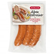 Berger Alpské klobásky na gril so syrom emental 340g