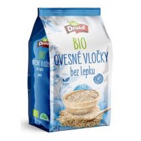 Druid BIO Ovsené vločky bez lepku, jemné  250g