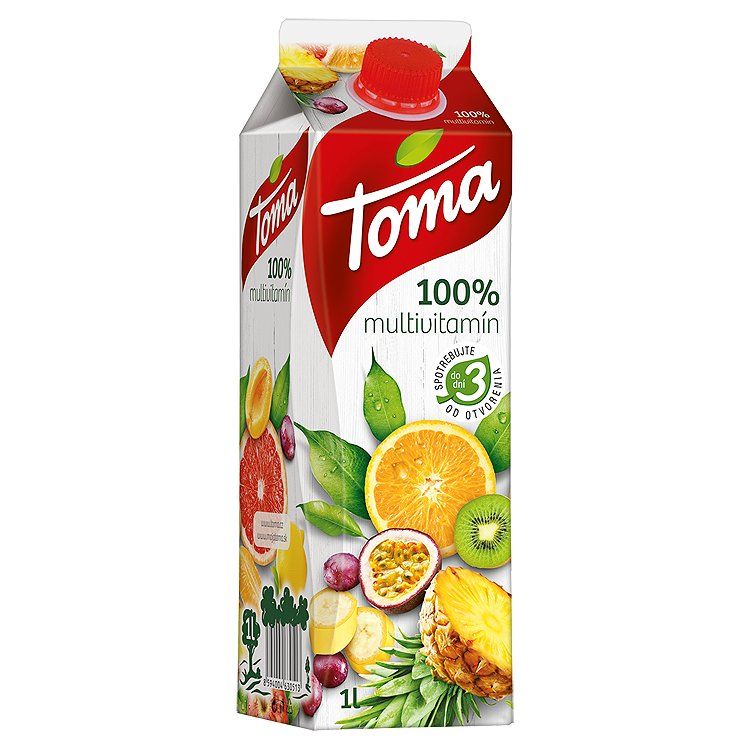 Toma multivitamínový nápoj 1l - eDELIA.sk