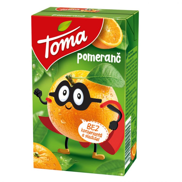 Toma Pomaranč 250 ml