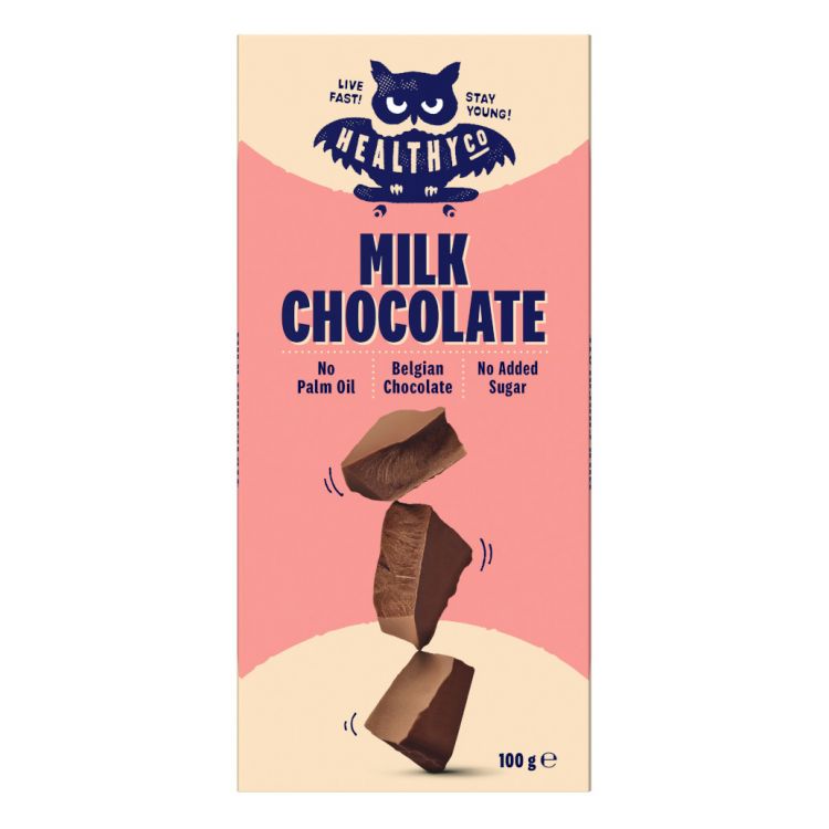 HealthyCo Chocolate 100 g - mliečna