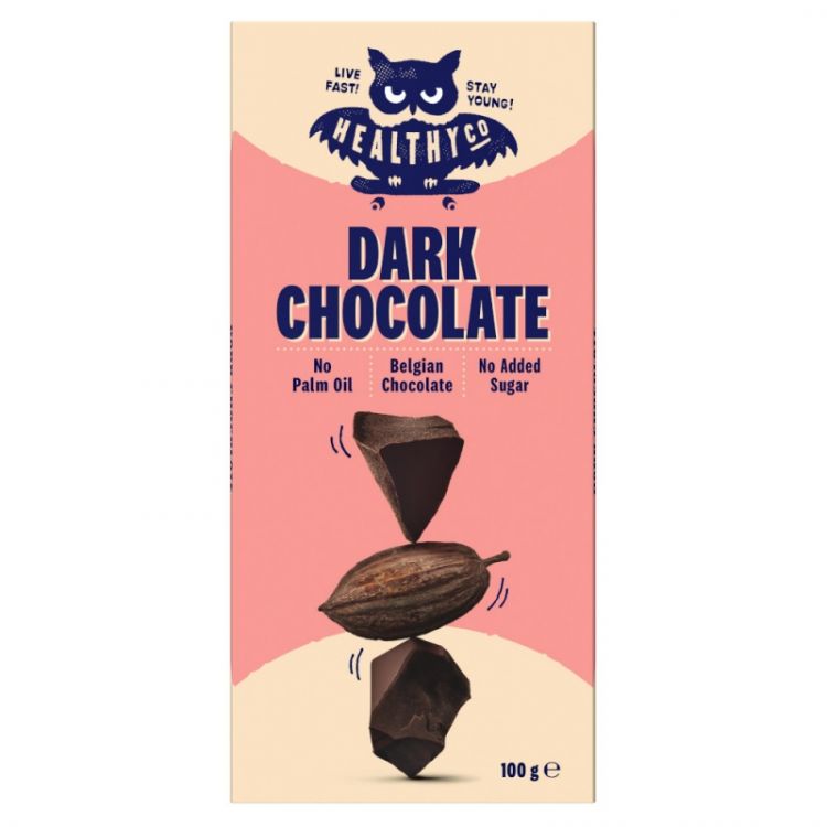 HealthyCo Chocolate 100 g - horká