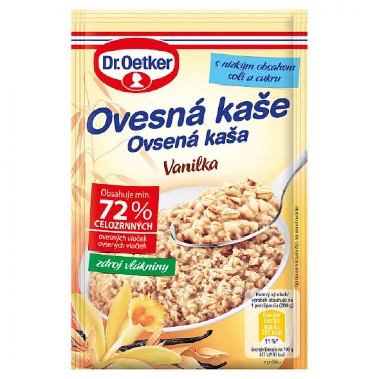 Dr. Oetker Ovsená kaša vanilka 58 g