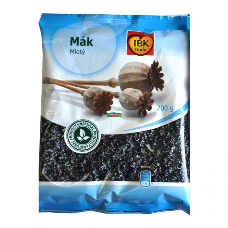 IBK Mak modrý mletý 100% 200g