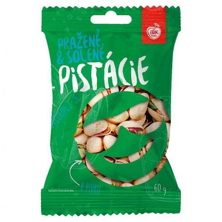 IBK Pistácie pražené solené 60g