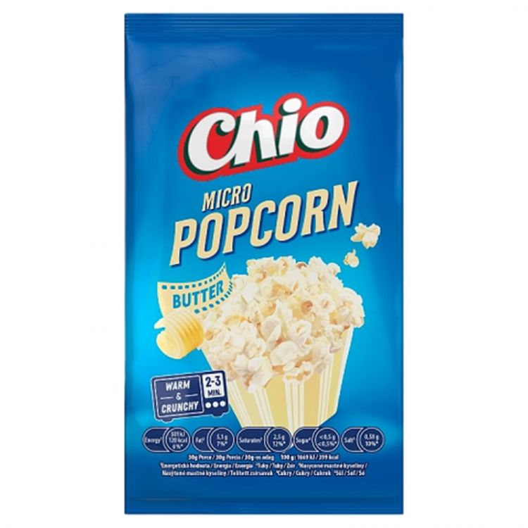 Chio Popcorn s maslovou príchuťou 80 g