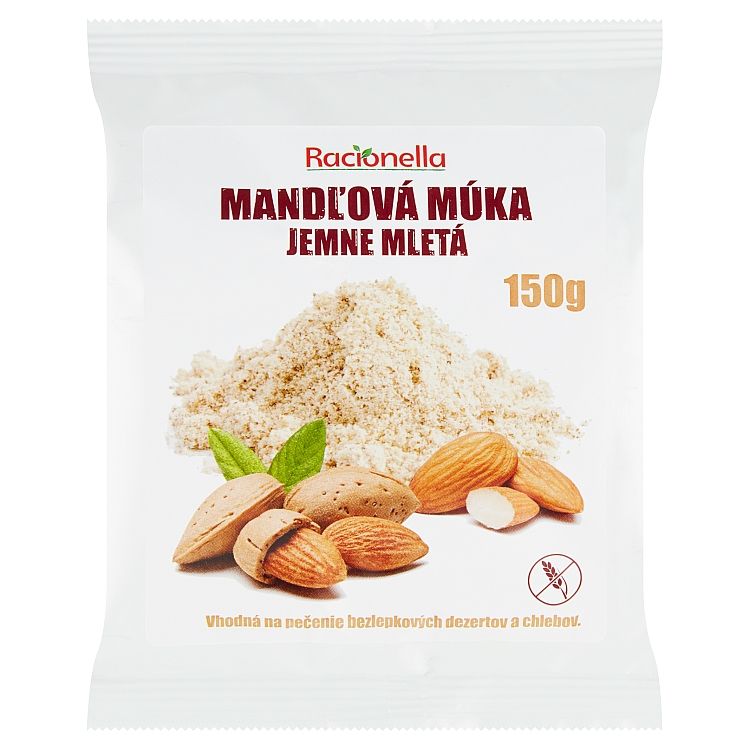 Racionella Mandľová múka jemne mletá 150 g
