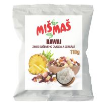Racionella Mišmaš Hawai Zmes sušeného Ovocia a Cereálií  110g