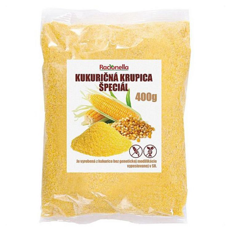 Racionella Kukuričná krupica 400g