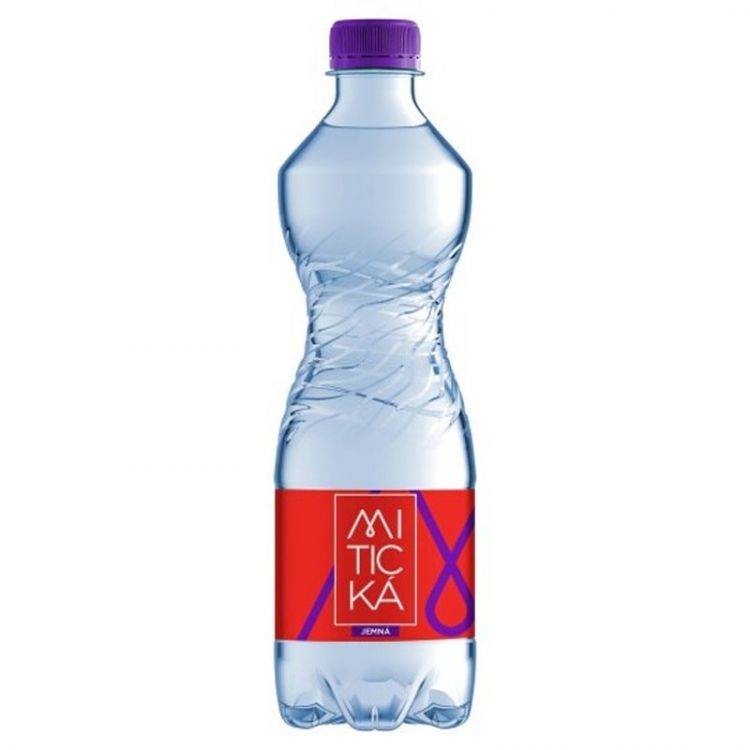 Mitická Prírodná minerálna voda jemne perlivá 0,5 l