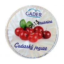 GADER - Gaderský jogurt 145 g - Brusnica