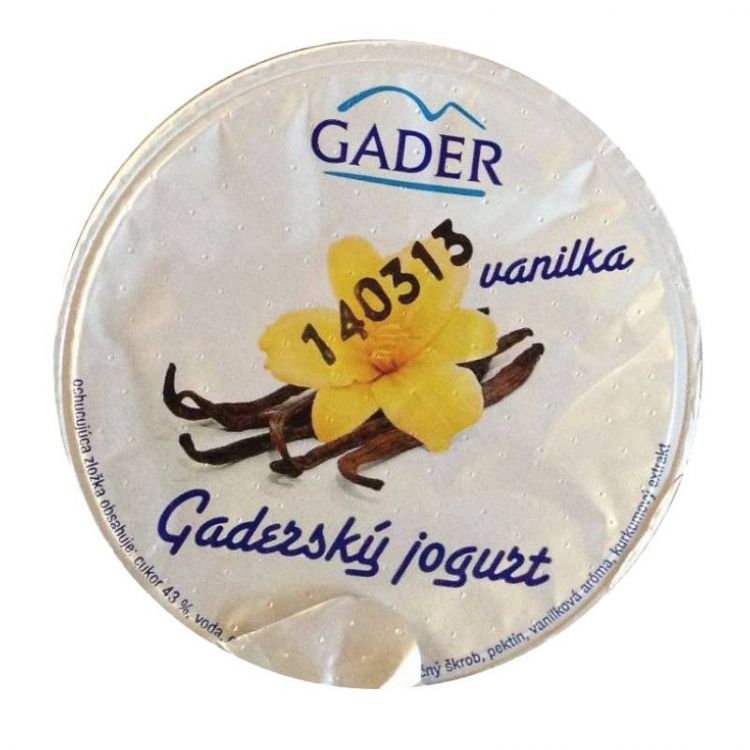 GADER - Gaderský jogurt 145 g - Vanilka