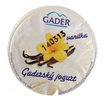 GADER - Gaderský jogurt 145 g - Vanilka