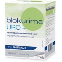 BLOKURIMA Uro + 2 g D-manózy 30 vrecúšok