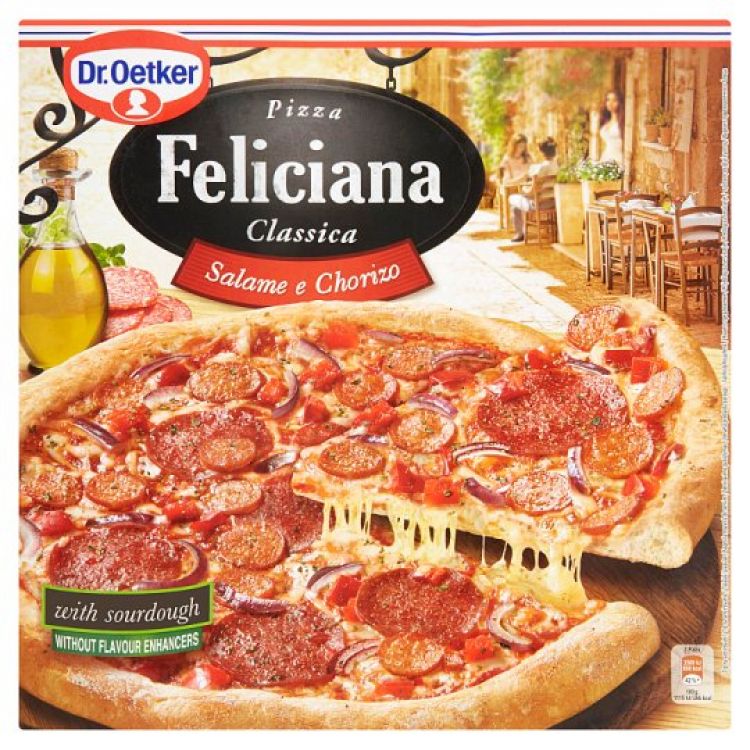 Feliciana Pizza Salame Chorizo 320g