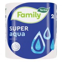 Tento Family Super Aqua papierové utierky 2 vrstvy 2 kotúče