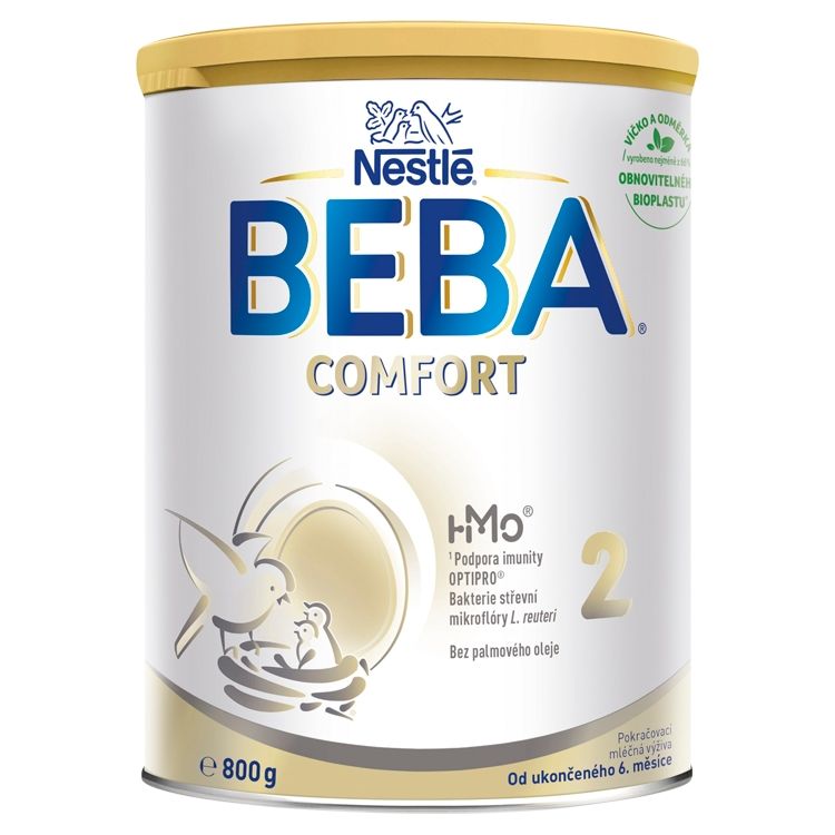 BEBA COMFORT 2, 5 HMO, následné dojčenské mlieko, 800 g