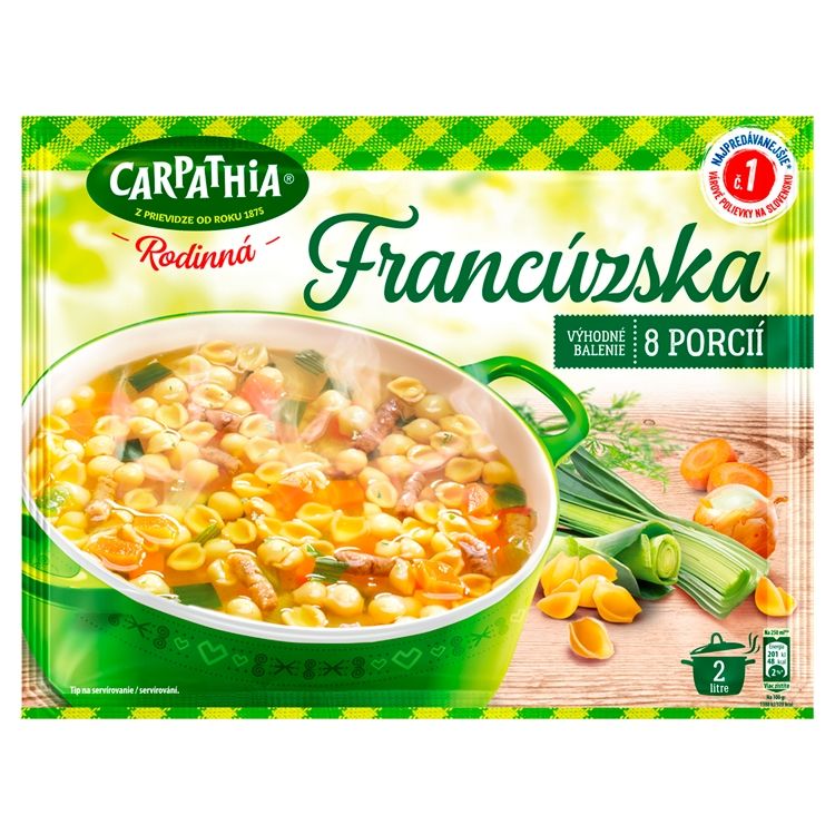 CARPATHIA Plný hrniec Francúzska polievka vrecko 116 g