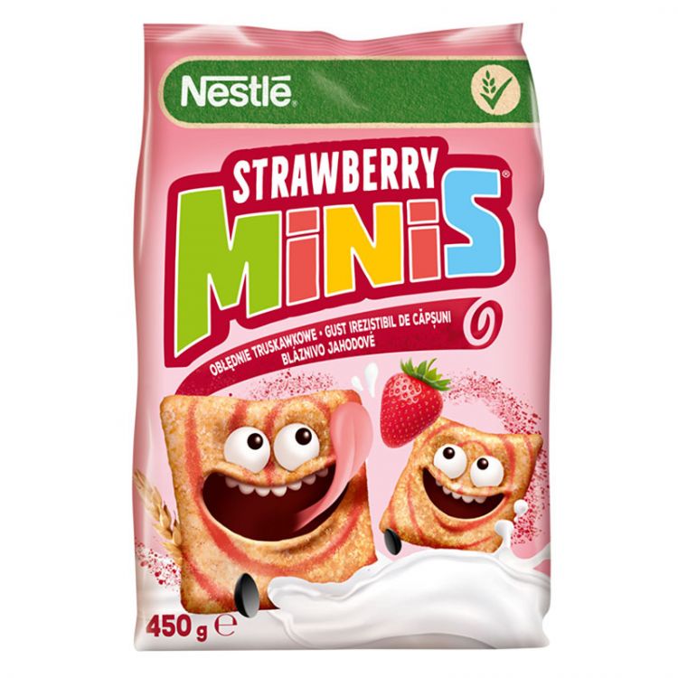 NESTLÉ STRAWBERRY MINIS 450 g