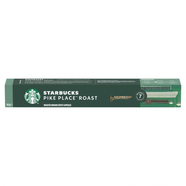 Starbucks by Nespresso Pike Place Roast - káva v kapsulách - 10 kapsúl v balení