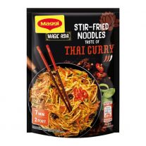 MAGGI Magic Asia Pikantné opekané rezance s chuťou Thai Curry vrecko 128 g