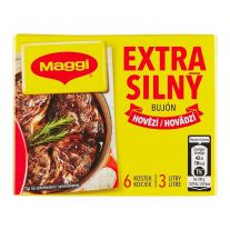 MAGGI Extra silný hovädzí bujón 6 x 10 g (60 g)