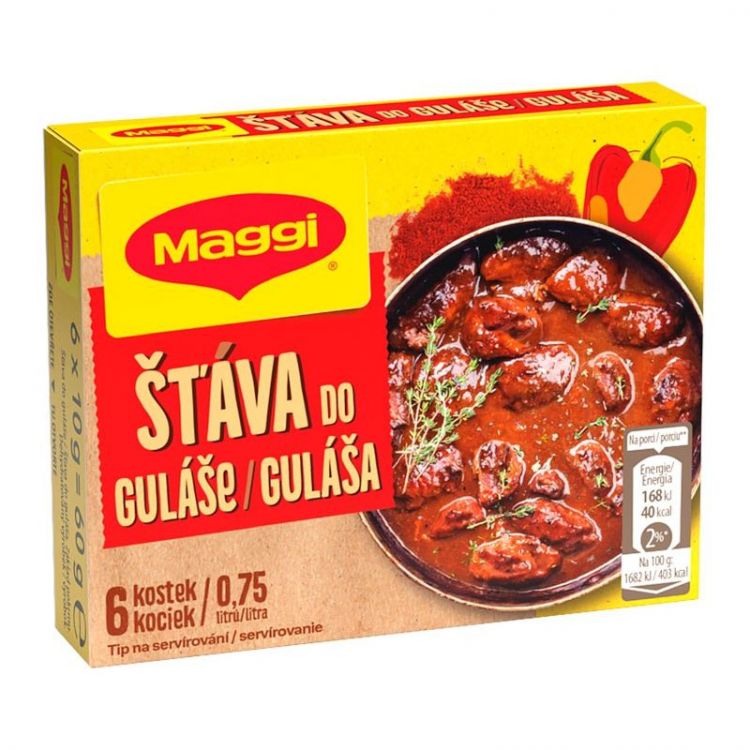 MAGGI Šťava do guláša v kocke 0,75 l