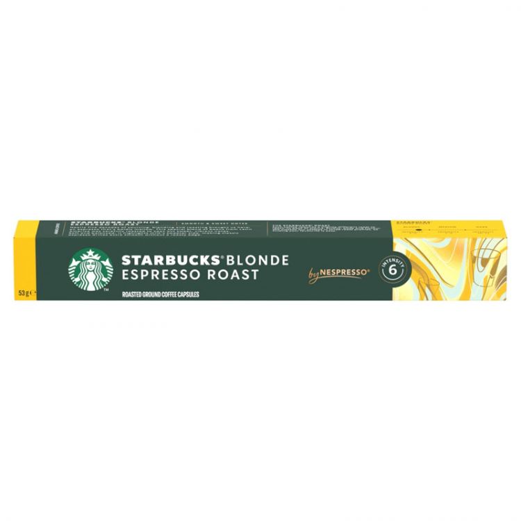 Starbucks by Nespresso Blonde Espresso Roast - káva v kapsulách - 10 kapsúl v balení
