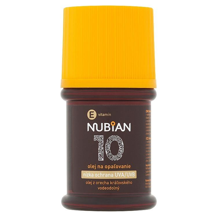Nubian olej na opaľovanie SPF 10 60 ml