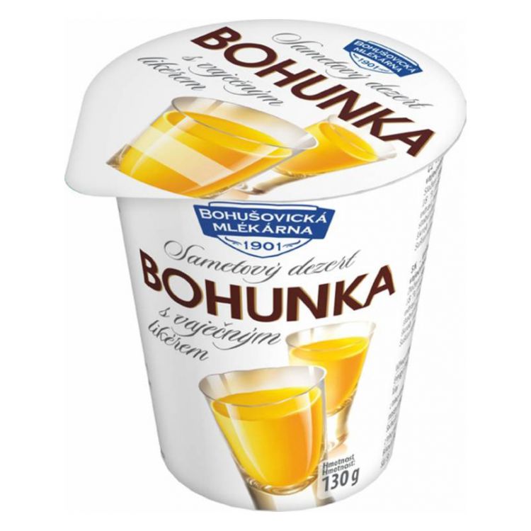 Bohušovická mliekareň Bohunka vaječný likér 130g