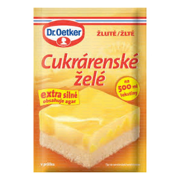 Dr.Oetker Cukrárske želé žlté 10 g