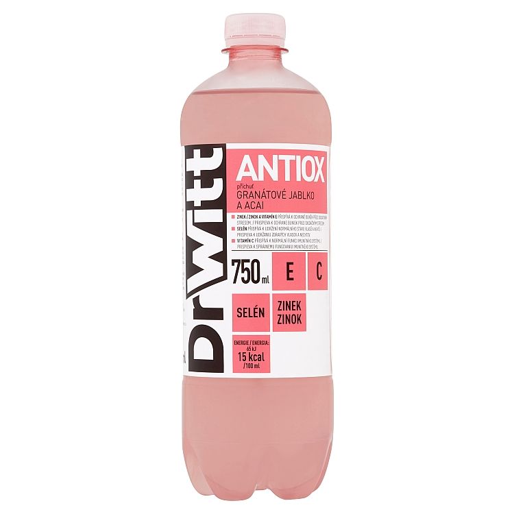 DrWitt ANTIOX-granátové jablko-acai 750 ml PET