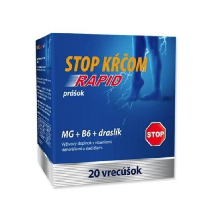 ZDROVIT Stop kŕčom rapid 20 vrecúšok