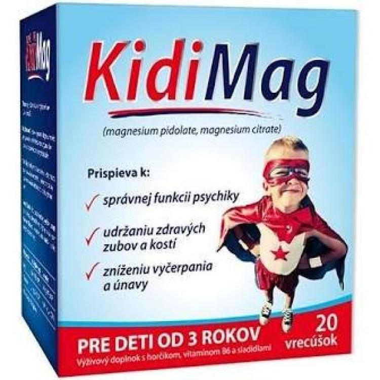 ZDROVIT Kidimag 20 vrecúšok