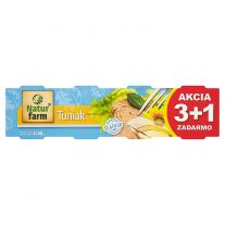 Natur Farm Tuniak v slnečnicovom oleji 4 x 80 g
