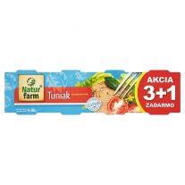 Natur Farm Tuniak v paradajkovej omáčke 4 x 80 g