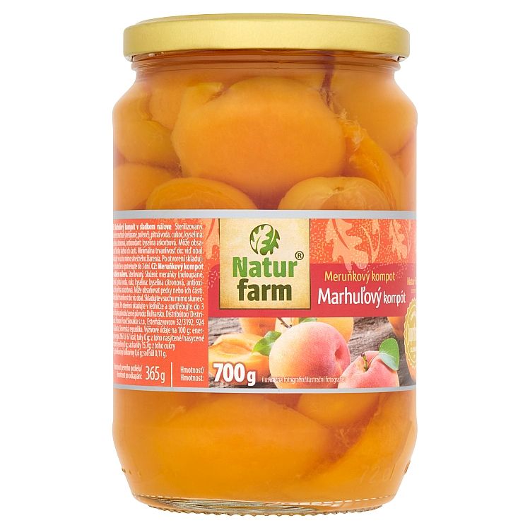 Natur Farm Marhulovy 700g