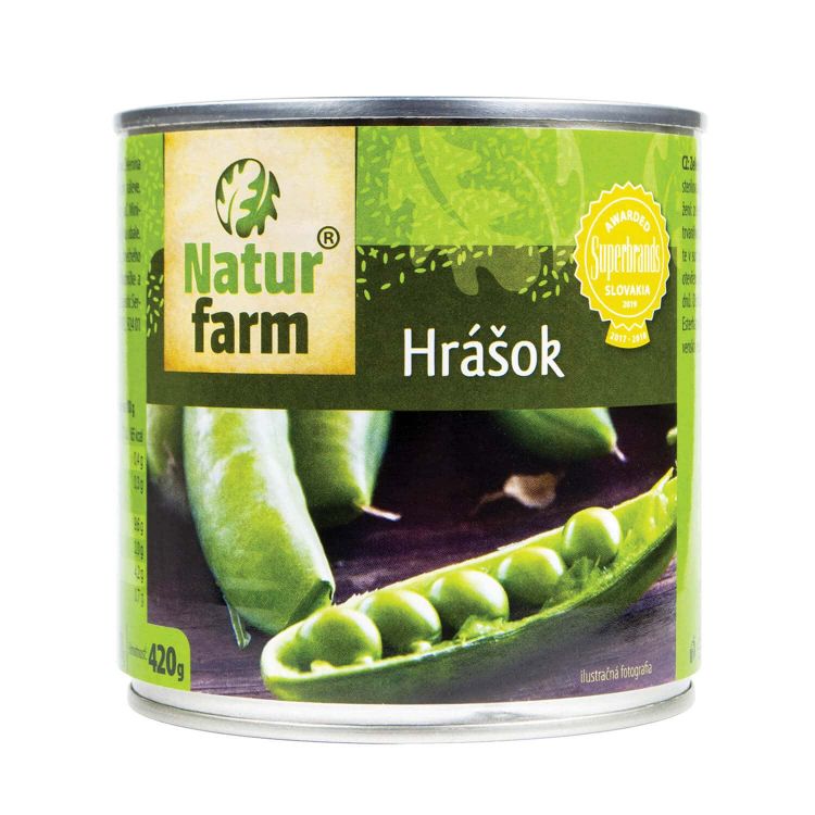 Natur Farm  Hrašok 400 g