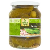 Natur Farm Uhorky sterilizované 680 g