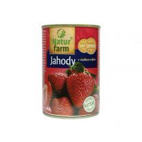 Kompot Natur Farm Jahodovy 400 g PLECH