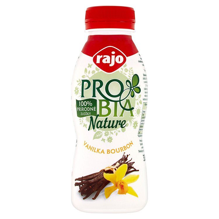 Rajo Probia Nature Vanilka bourbon jogurtový nápoj 330 g