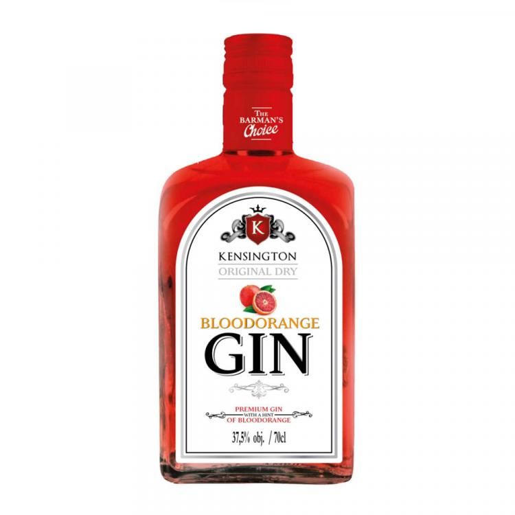 KENSINGTON Bloodorange Dry  DRY GIN 37,5 % 0,7 l