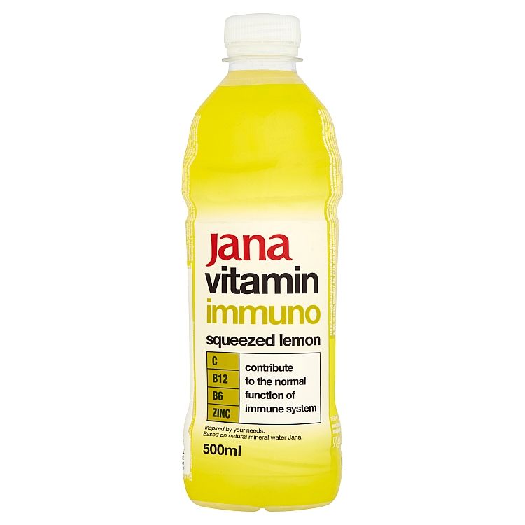 Jana Vitamin Immuno nesýtený nápoj s arómou citróna 500 ml - eDELIA.sk